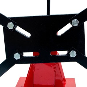 Suporte de Bancada Vermelho para Motor • CAR-2692705