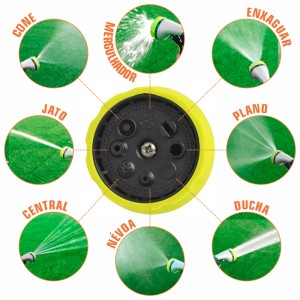 Mangueira de Jardim Expansível com Pulverizador 7.6m FG0004.MANG