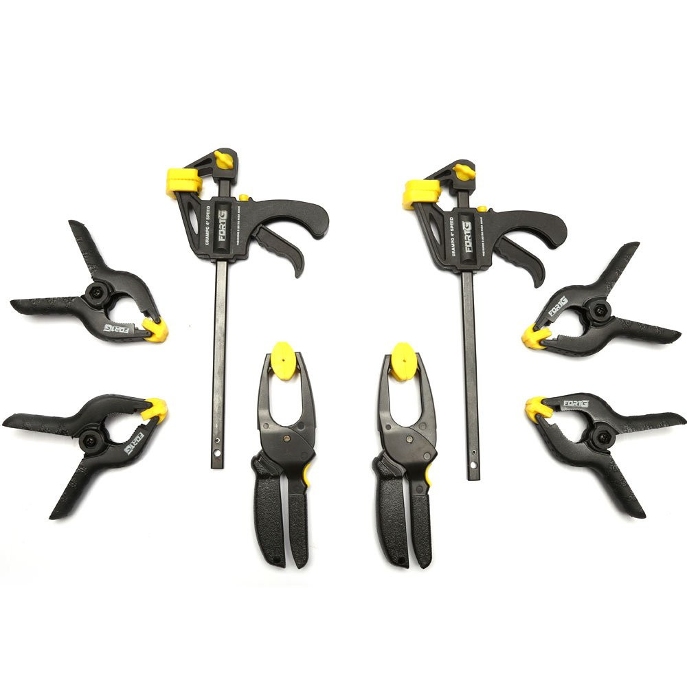 gっfy Conjunto de Grampos Rápido Tipo Speed e Múltiplo com 8 Peças