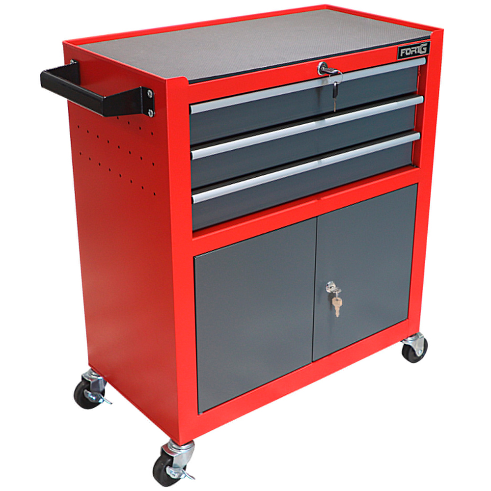 フェアリーグレン Ready to Serve FGP858 0715C Caixa para ferramentas sanfonada com 5 gavetas e alça 